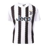 ROGER'S Juventus Maillot de foot Garçon /Blanc Replica. Coloris disponibles : Noir