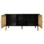 Voir la diapositive 4 : Habitat et Jardin Meuble TV scandinave en cannage  Iguane  - 120 x 30 x 56.5 cm - Noir