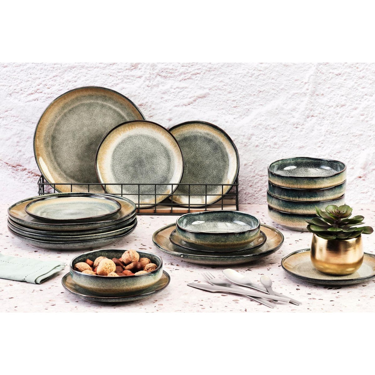 BJORN Service Les Essentiels GENESIS - 18 pièces - Terre