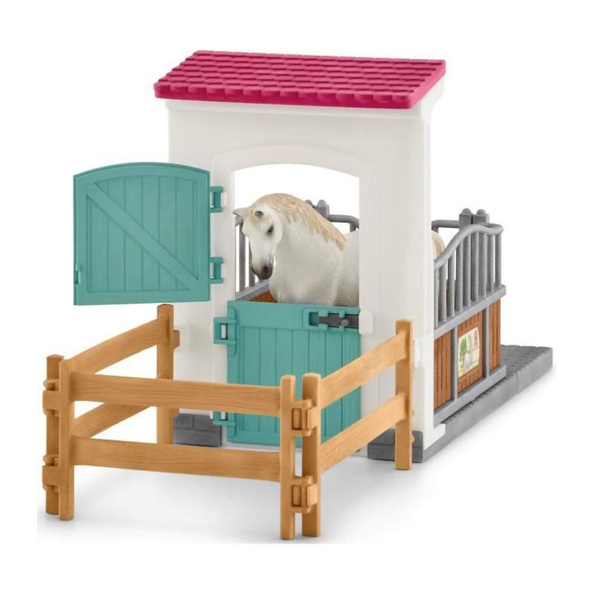 Voir la diapositive 6 : Schleich Extension Box pour chevaux - SCHLEICH - 42569 - A partir de 5 ans