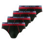 Voir la diapositive 1 : SERGE BLANCO Lot de 4 slips homme en coton French