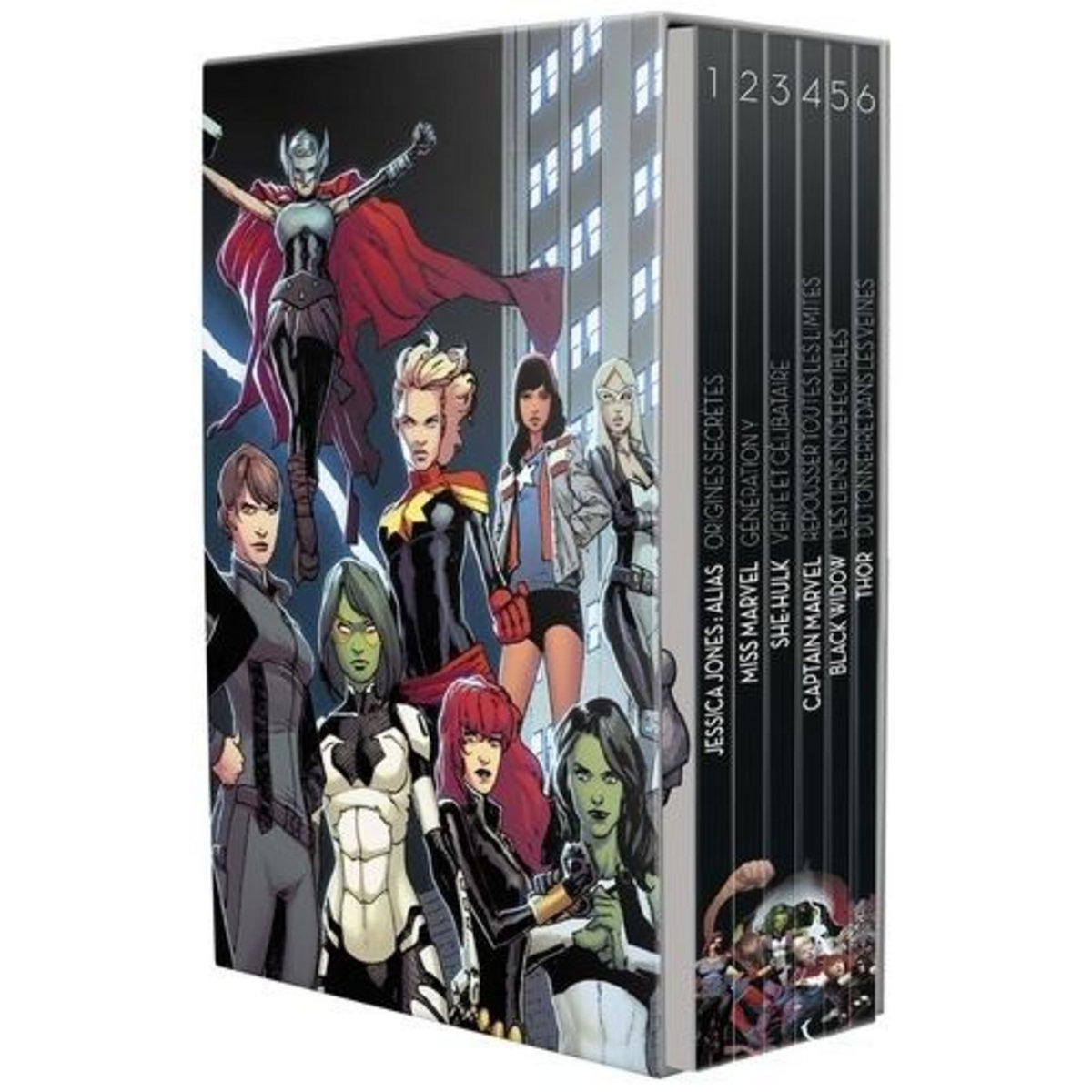 COFFRET MARVEL SUPER-HEROINES, Marvel