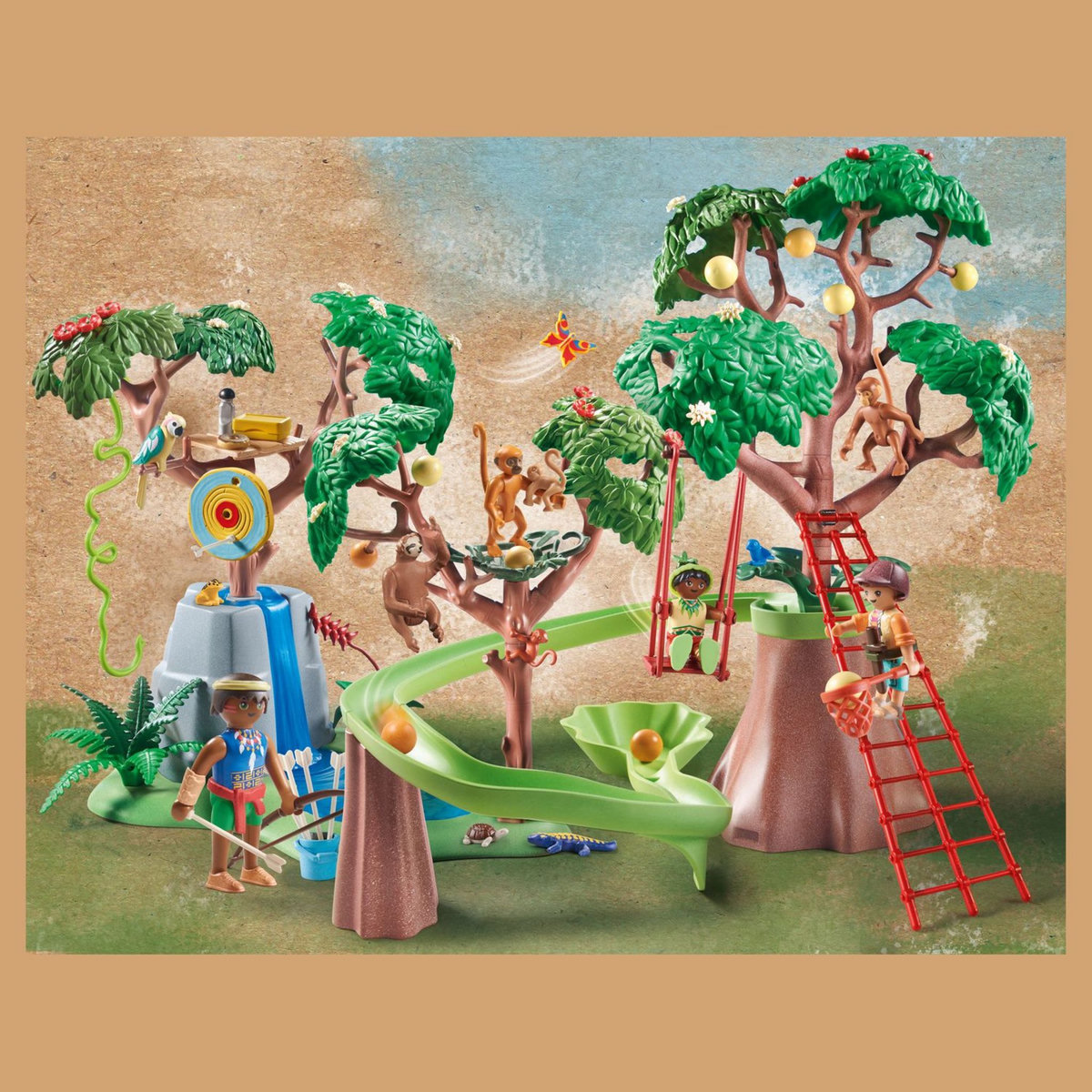 PLAYMOBIL 71142 - Aire de jeu de la jungle 