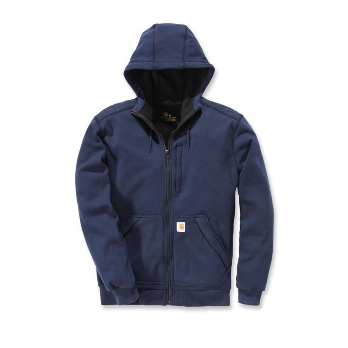 CARHARTT Sweat zippé coupe vent à capuche TXL bleu marine CARHARTT S1101759412XL