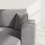 Voir la diapositive 4 : BEST MOBILIER Nicole - canapé d'angle réversible 5 places convertible avec coffre en tissu