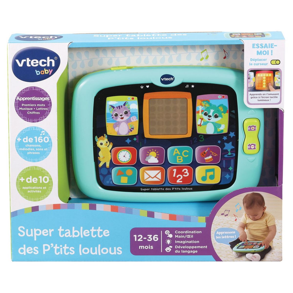 VTECH BABY Super tablette des p'tits loulous
