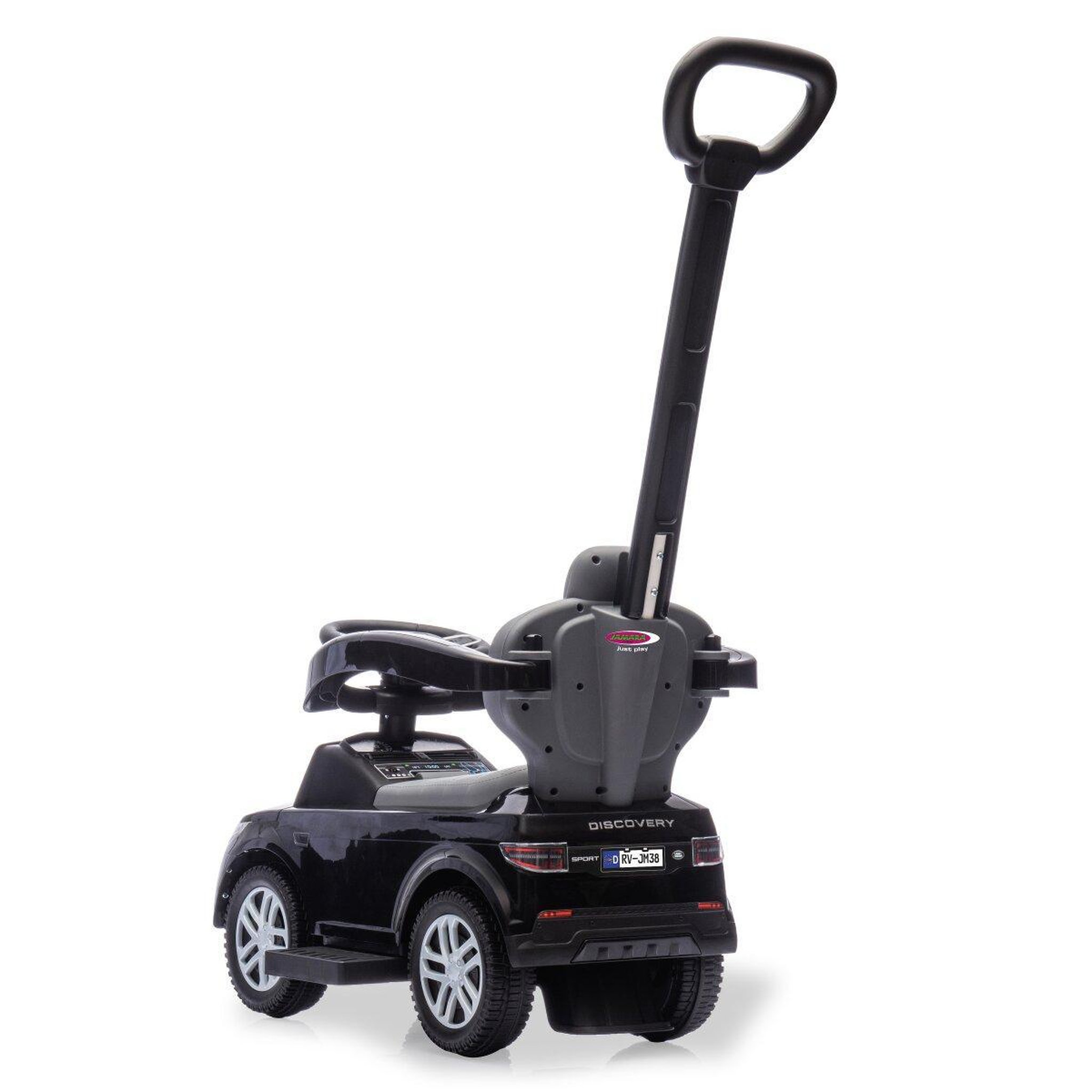Voir la diapositive 2 : Jamara Porteur Land Rover Discovery noir 3-en-1