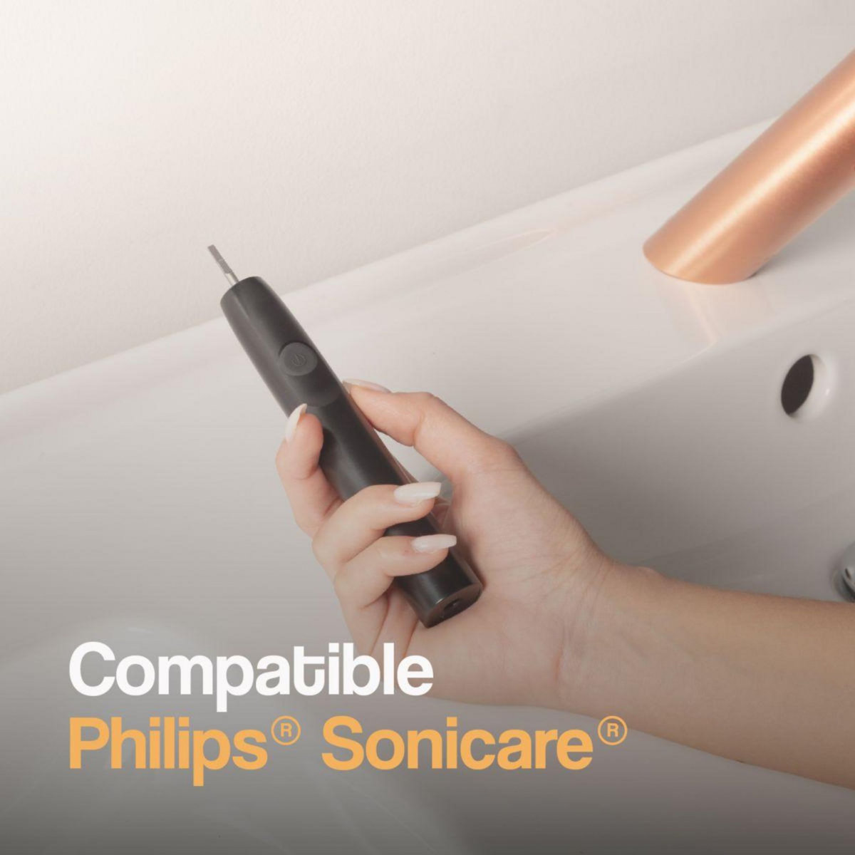 YBRUSH Brossette dentaire de recharge Sonicare 12 ans et +