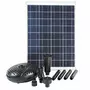 Ubbink Ubbink Ensemble de panneau solaire et pompe SolarMax 2500