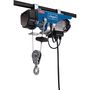 Voir la diapositive 2 : SCHEPPACH Palan électrique HRS250  - charge 200 kg 780W