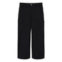 Voir la diapositive 4 : NAME IT Pantalon en Toile Noir Fille Name it Wide Twill