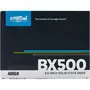 Crucial Disque dur SSD interne 480Go BX500 480 SATA 2,5