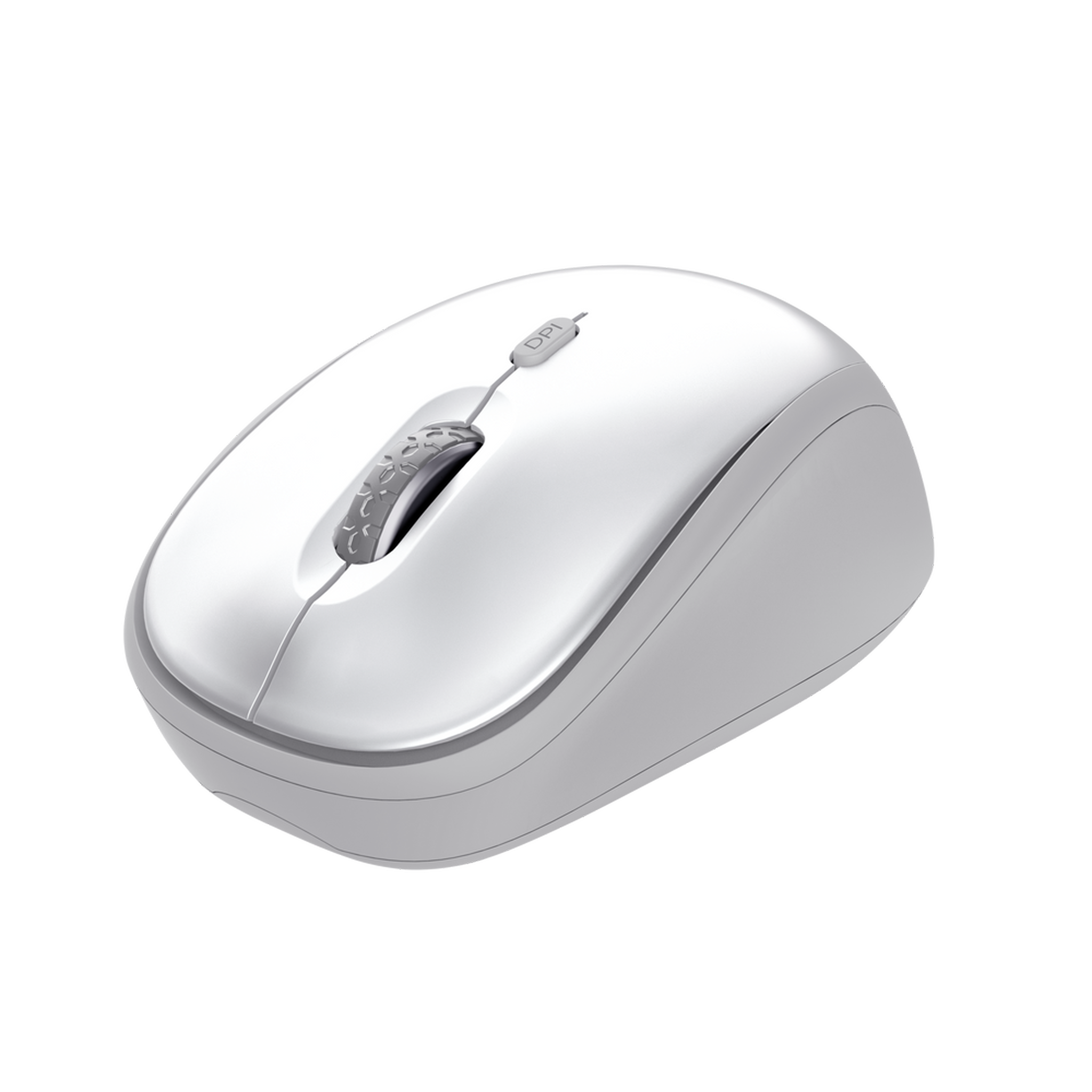 Trust Ensemble clavier sans fil RF AZERTY français + souris ambidextre Ody II blancs