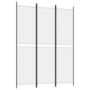 Voir la diapositive 2 : VIDAXL Cloison de separation 3 panneaux Blanc 150x200 cm Tissu
