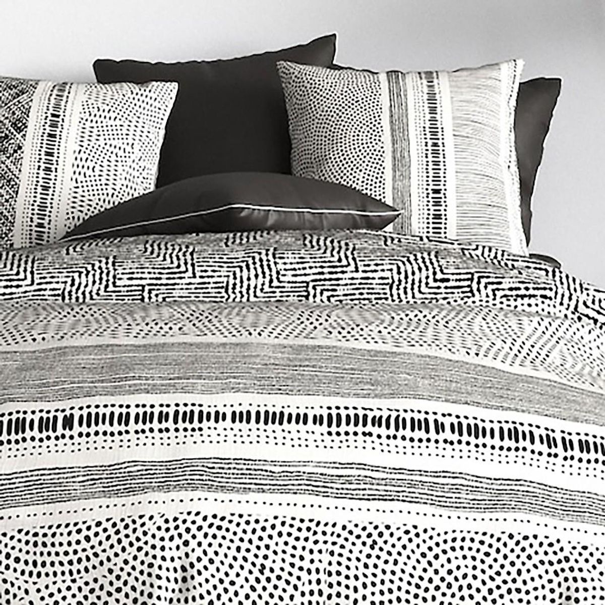 ATELIER DU COTON Parure Housse De Couette 100% Coton 57fils Lattice