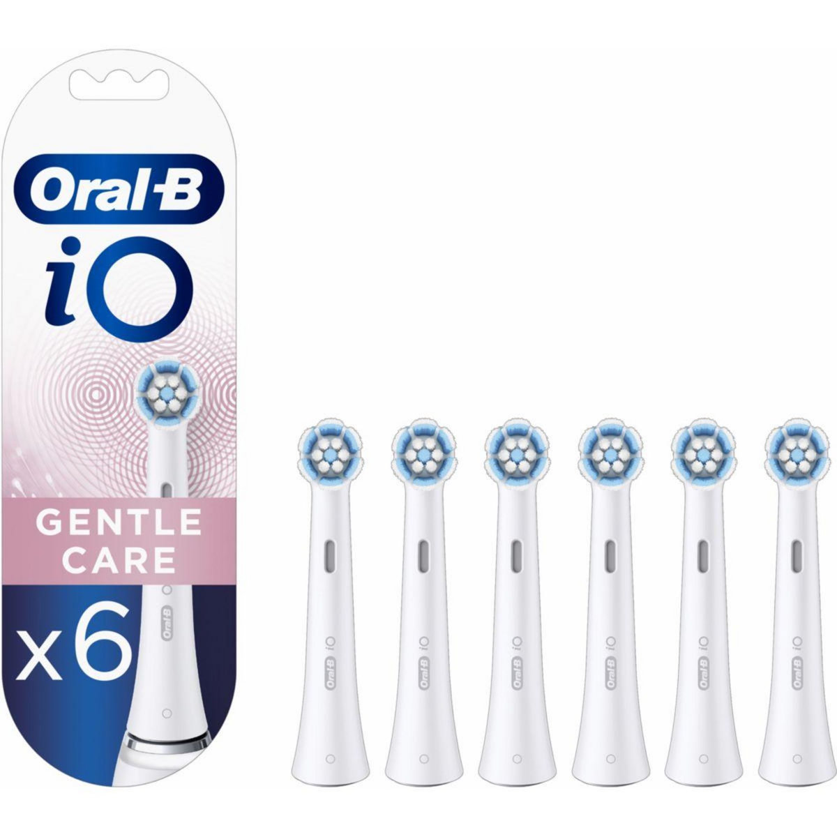 ORAL B Brossette dentaire 6 XL Pack iO Gentle Care