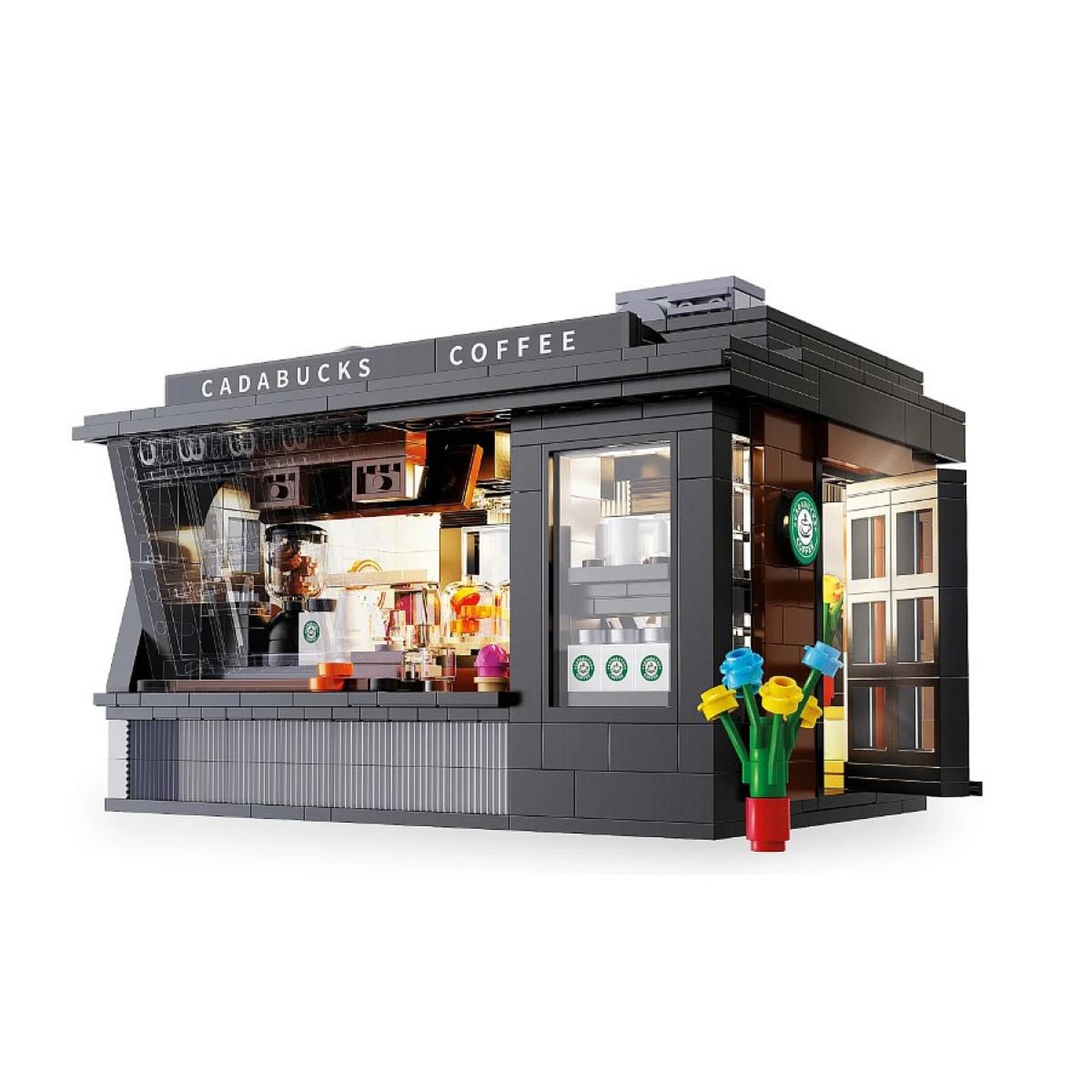 Jamara CaDA maquette boutique Café Bricks