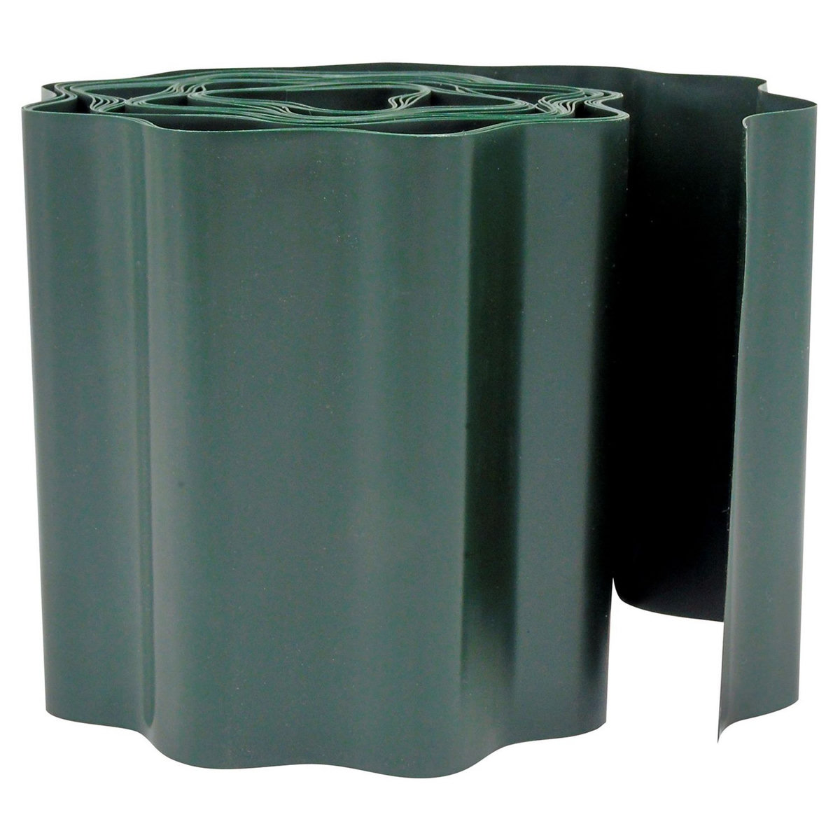 NATURE Bordure à gazon PVC vert - H15 cm x 9 m