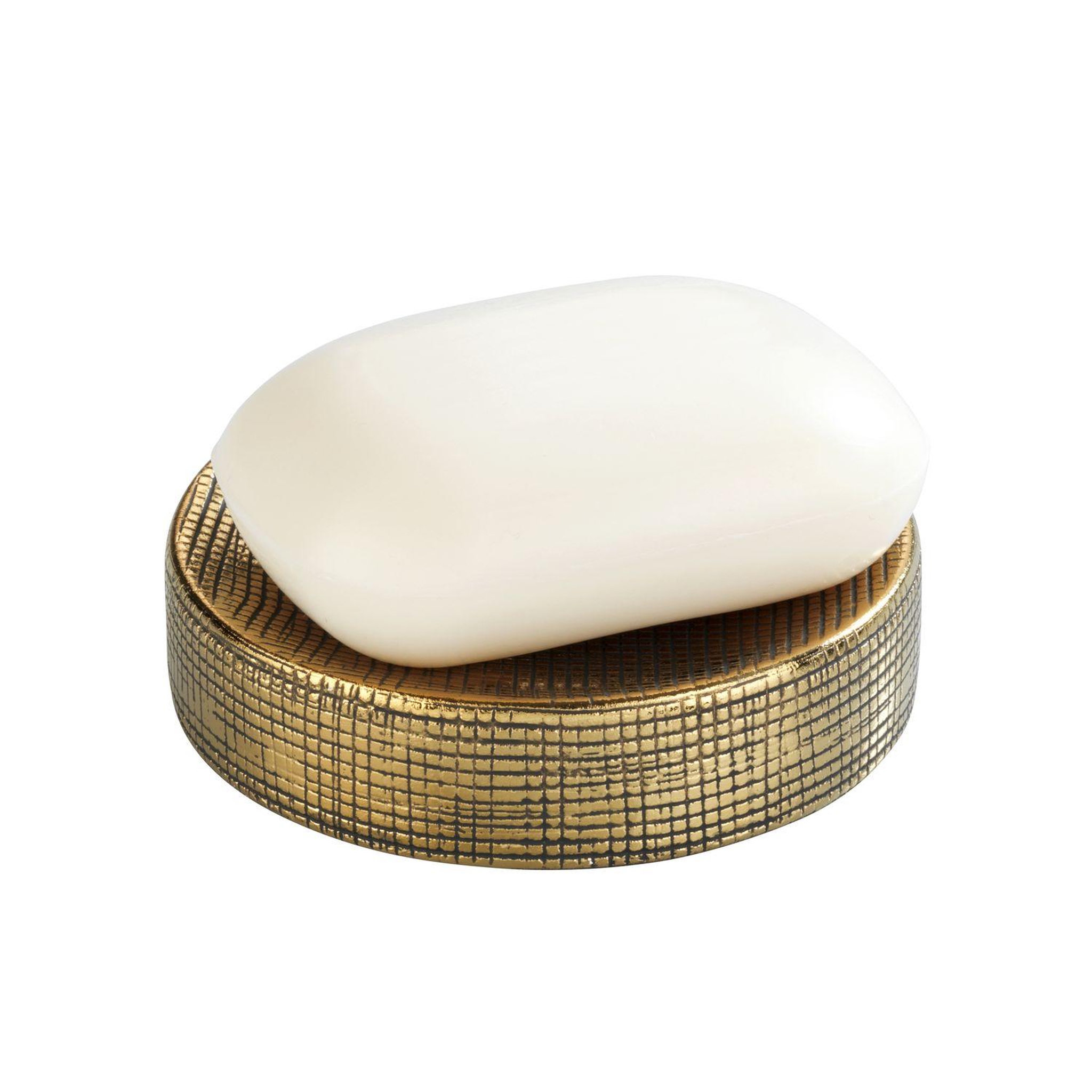 Voir la diapositive 2 : Wenko Porte-savon design Rivara - Doré