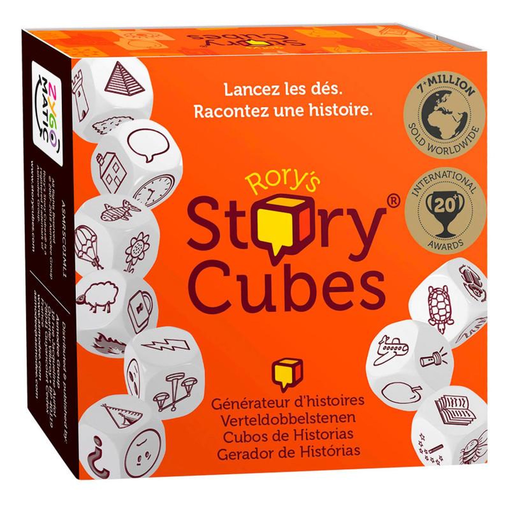 Voir la diapositive 1 : Asmodee ASMODEE Rory& 39 s Story Cubes Original Dice Game