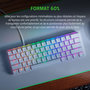 Voir la diapositive 3 : Razer Clavier gamer Huntsman Mini Edition Mercury