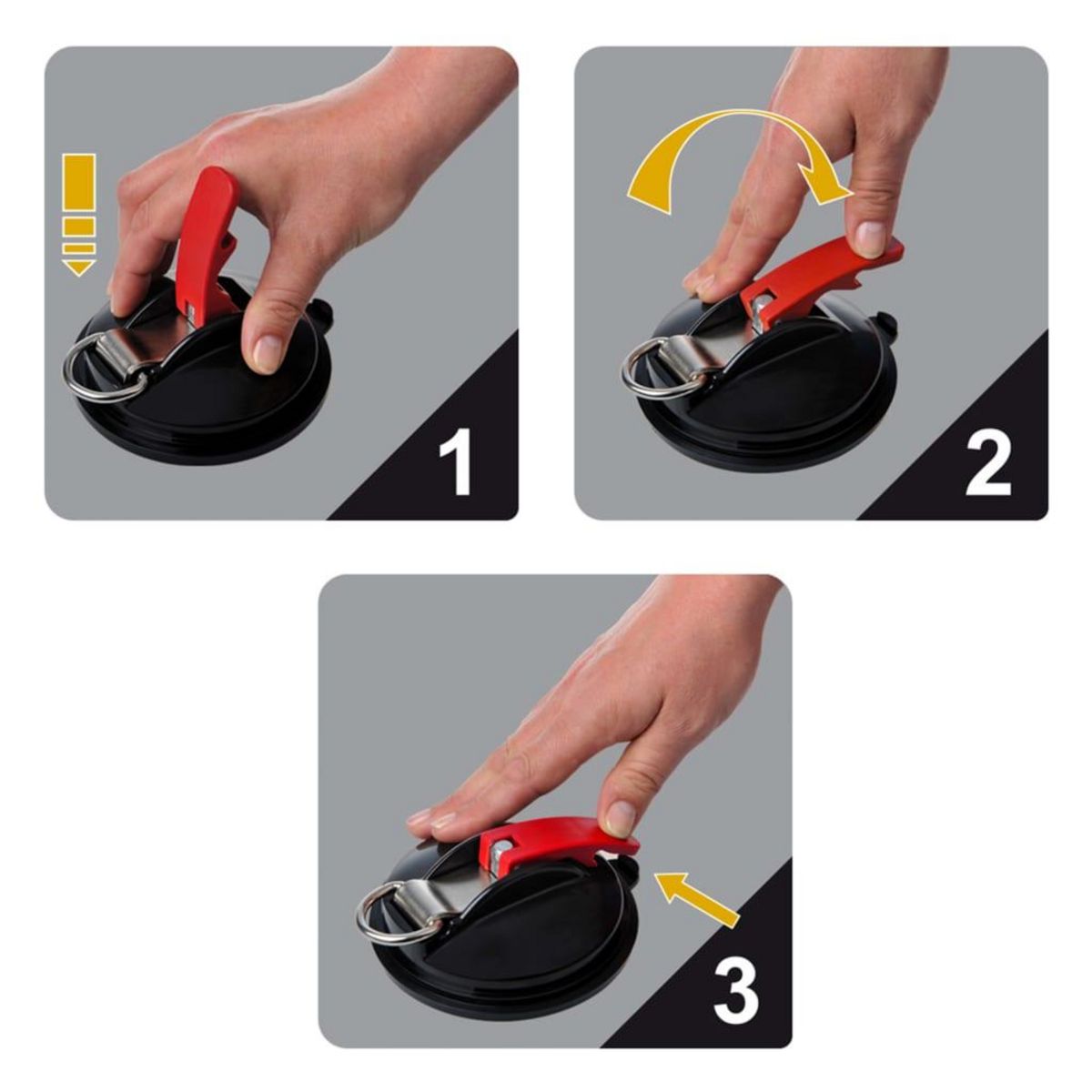 PROPLUS ProPlus Ventouse de fixation 2 pcs avec anneaux et 4 crochets en S