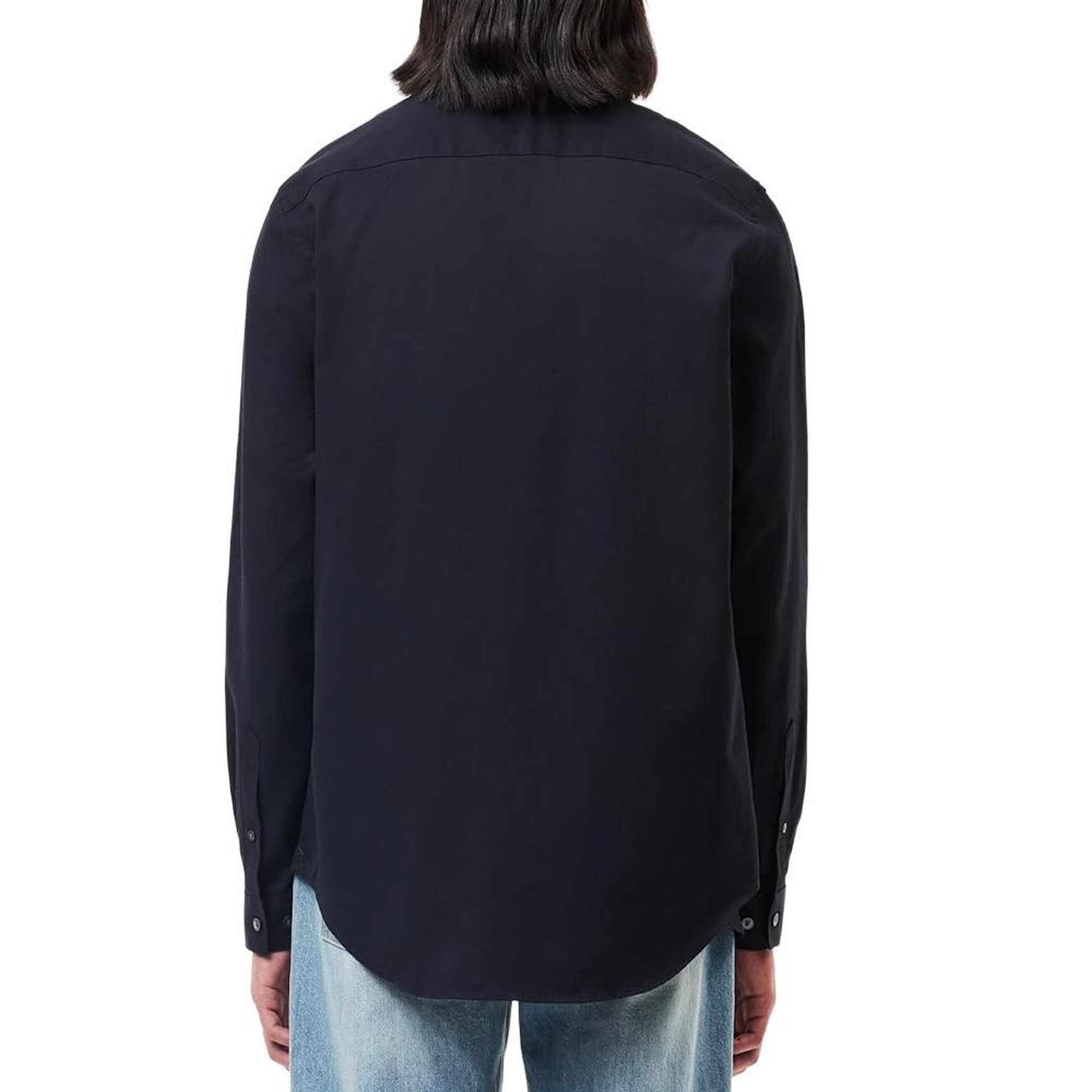 Voir la diapositive 3 : Lacoste Chemise noir homme lacoste formal shirts popeline