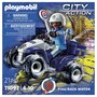 PLAYMOBIL 71092 - City Action - Policier et Quad