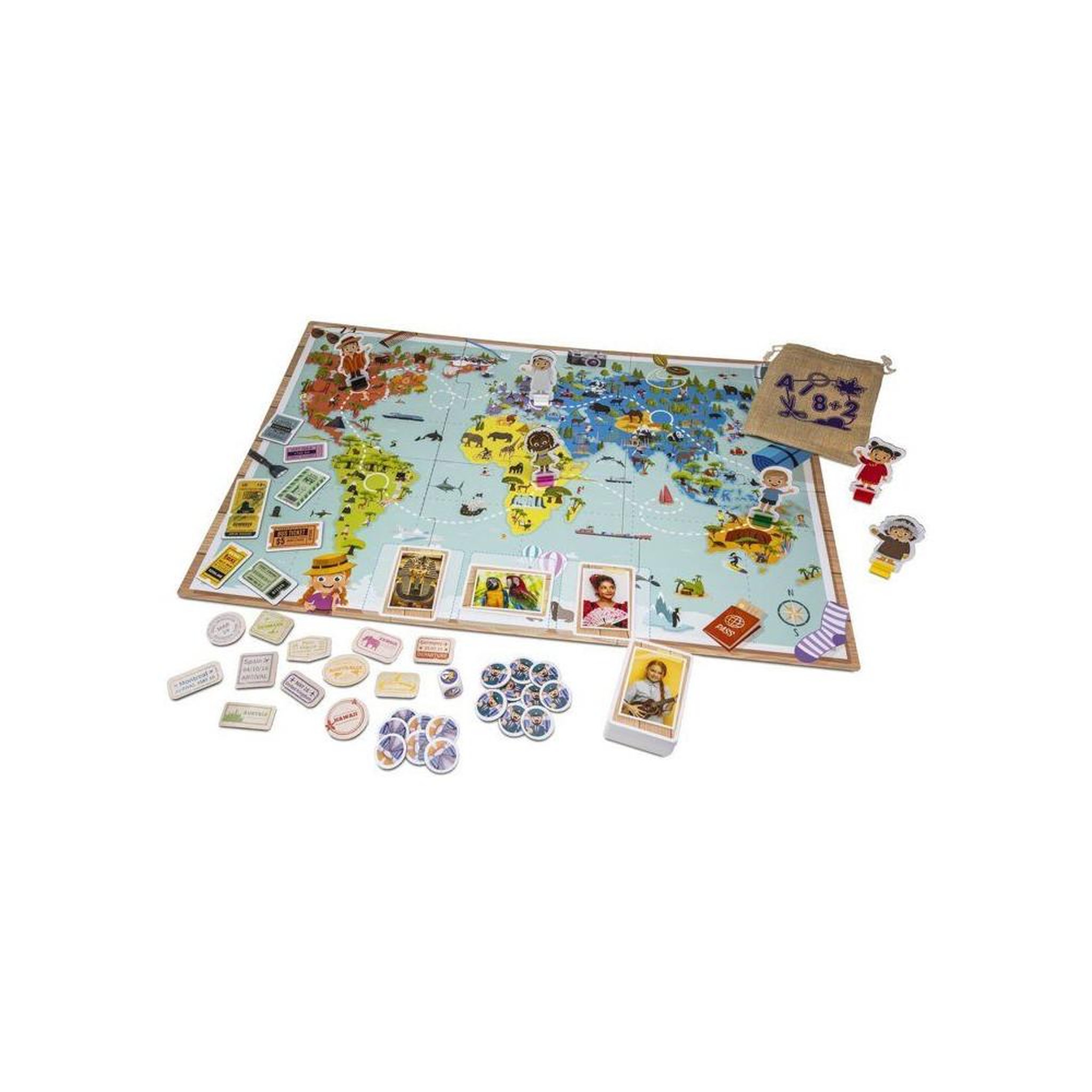 Voir la diapositive 2 : Tactic Les Enfants du Monde - Jeu coopératif - TACTIC - 2 joueurs et plus - Des 5 ans