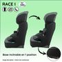 Voir la diapositive 4 : NANIA Siège auto ceinturé RACE I 76-140 cm R129 i-Size