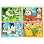 Voir la diapositive 2 : RAVENSBURGER Puzzle 4x35 pieces - Speedy puzzle Pokemon