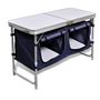 Voir la diapositive 4 : VIDAXL Placard de camping pliant avec cadre en aluminium