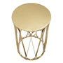 Voir la diapositive 2 : Paris Prix Table d'Appoint Design  Venice  58cm Or