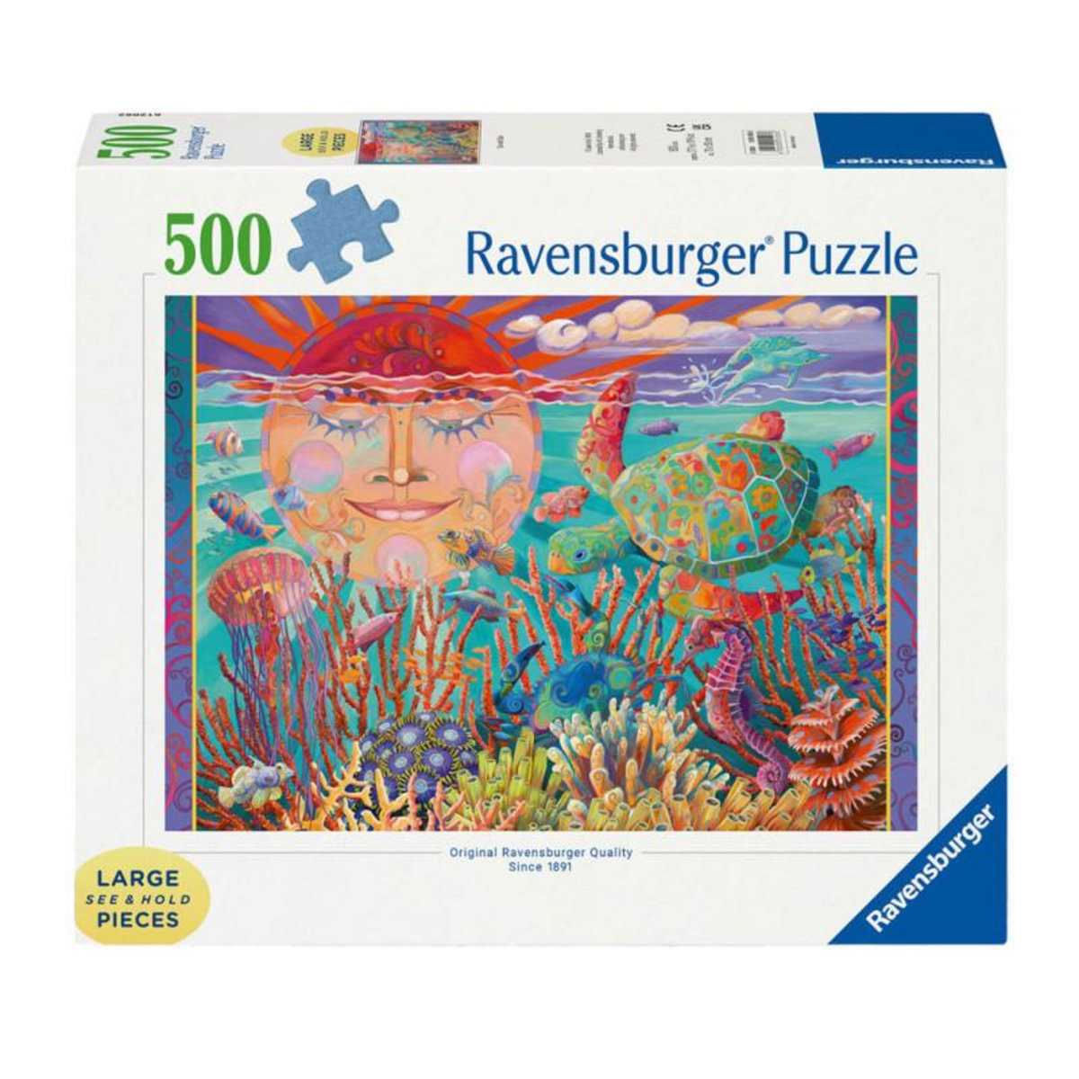 RAVENSBURGER Ravensburger - Jigsaw puzzle Sun and Sea, 500 pcs. 120010036