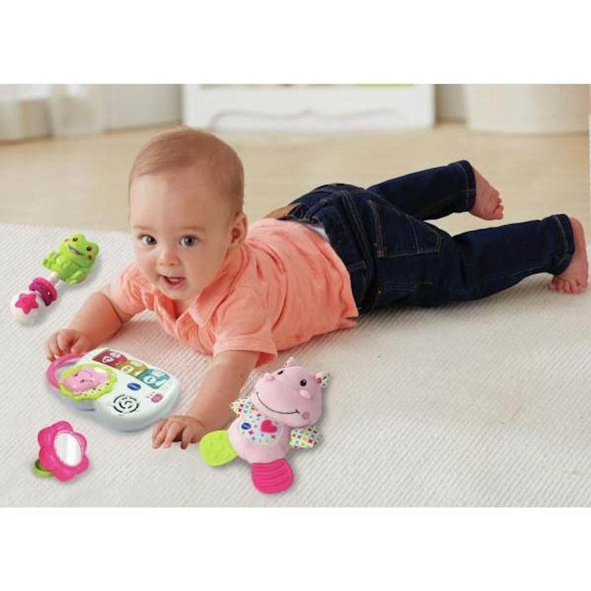 VTECH BABY VTECH BABY - Coffret Naissance - Éveil des Sens - Rose