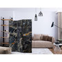 Voir la diapositive 2 : Paris Prix Paravent 3 Volets  Black Marble  135x172cm