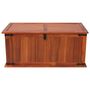 Voir la diapositive 2 : VIDAXL Coffre de rangement 79x34x32 cm Bois d'acacia solide