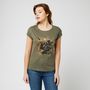 Voir la diapositive 1 : INEXTENSO T-shirt vert femme