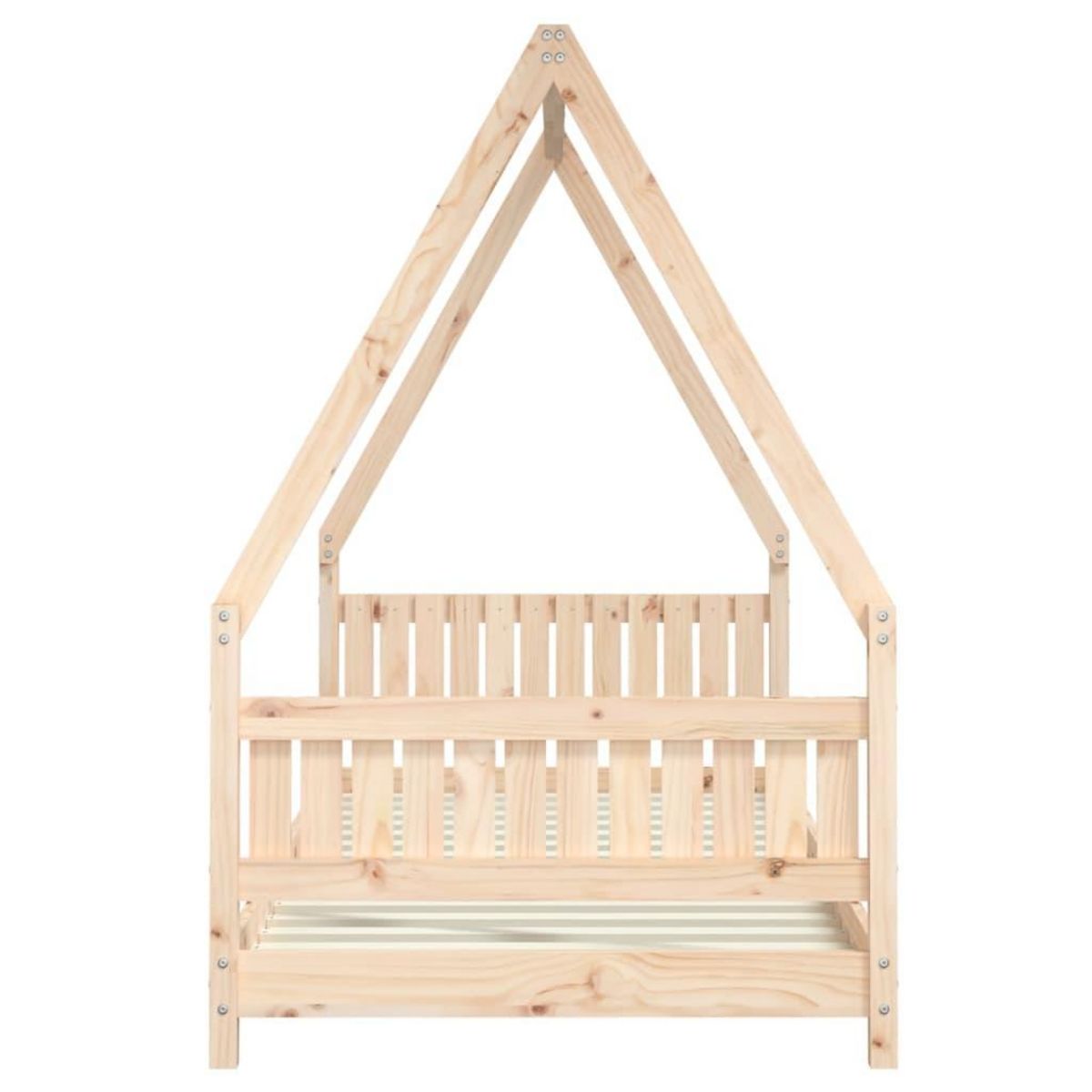 VIDAXL Cadre de lit pour enfants 90x200 cm bois de pin massif