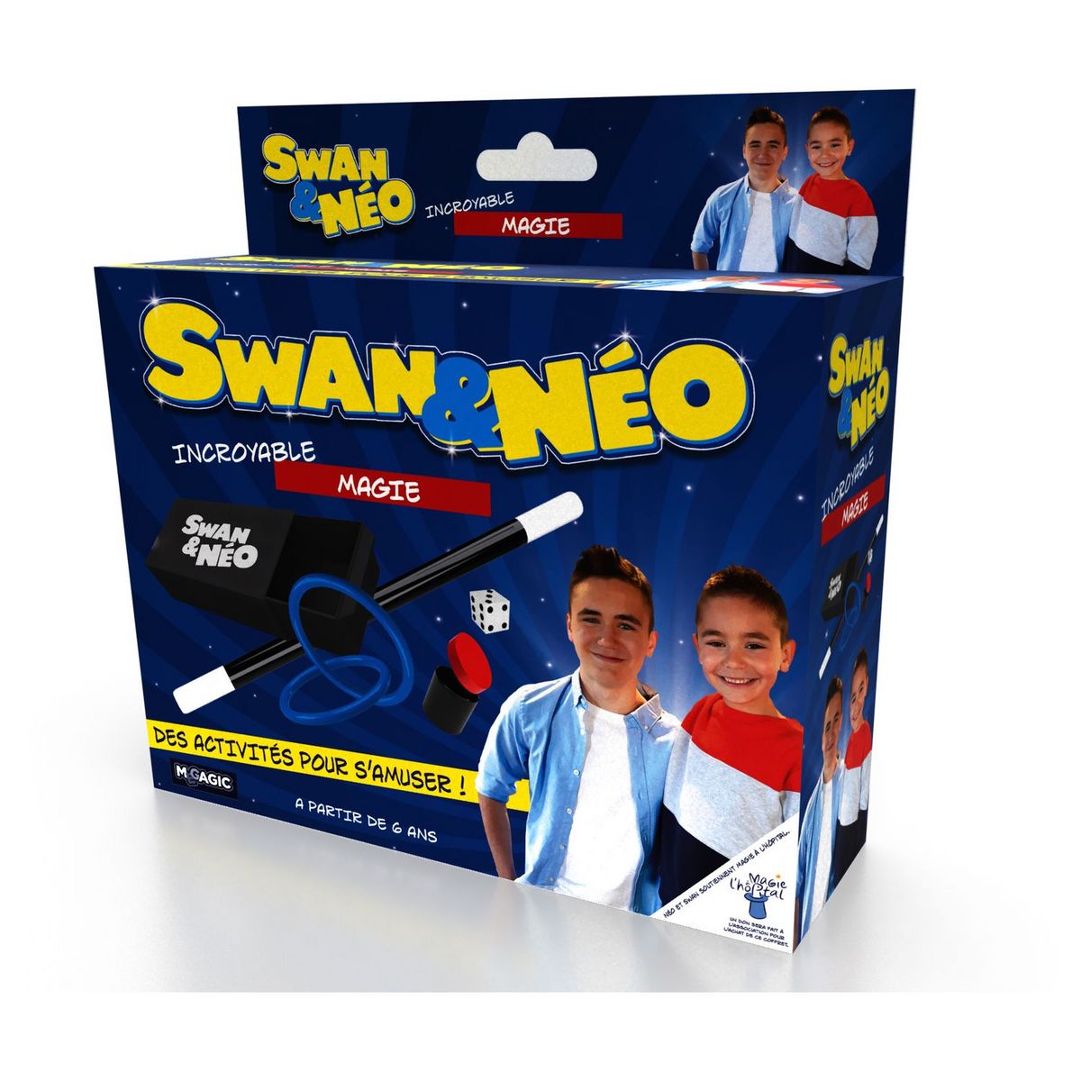MEGAGIC Jeu incroyable magie Swan et Néo