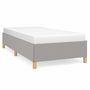 Voir la diapositive 2 : VIDAXL Cadre de lit sans matelas gris clair 80x200 cm tissu