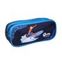 Voir la diapositive 2 : Bagtrotter BAGTROTTER Trousse scolaire 2 compartiments Oum Le Dauphin Bleu