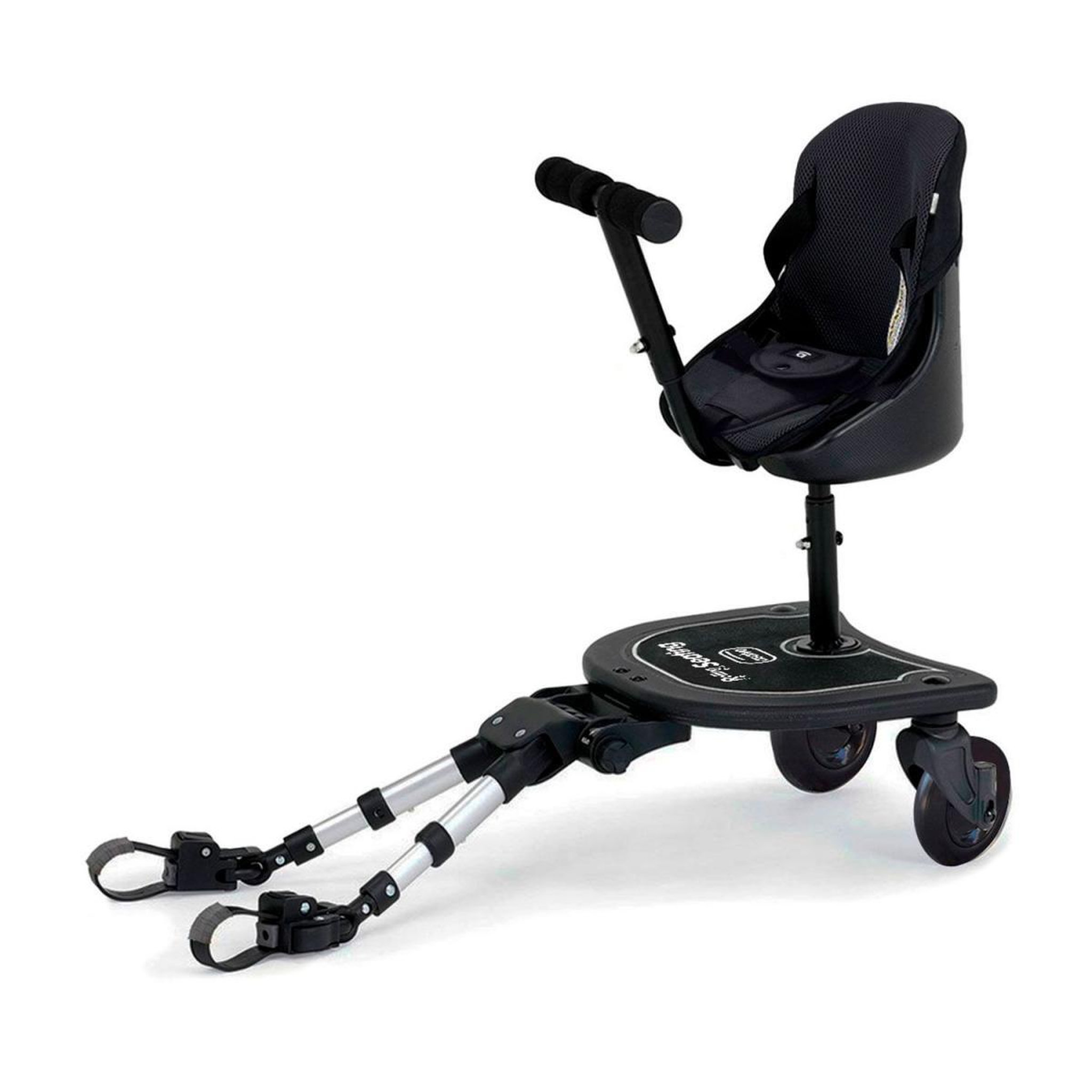 Asalvo Buggy board avec siège gris