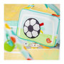 Voir la diapositive 6 : Bright Starts BRIGHT STARTS Tapis d'Eveil Football, Arche de jeu avec jouets Oball détachables, Musique et Lumieres, Dimensions : 47 x 74 x 7
