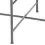 ATMOSPHERA Table d'appoint en métal Instant - Diam. 65 cm - Gris
