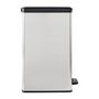 Voir la diapositive 5 : CURVER Poubelle Slim - SLIM BIN - CURVER - 40L - Gain de place - 40 x 25 x 61 cm - Gris métallisé
