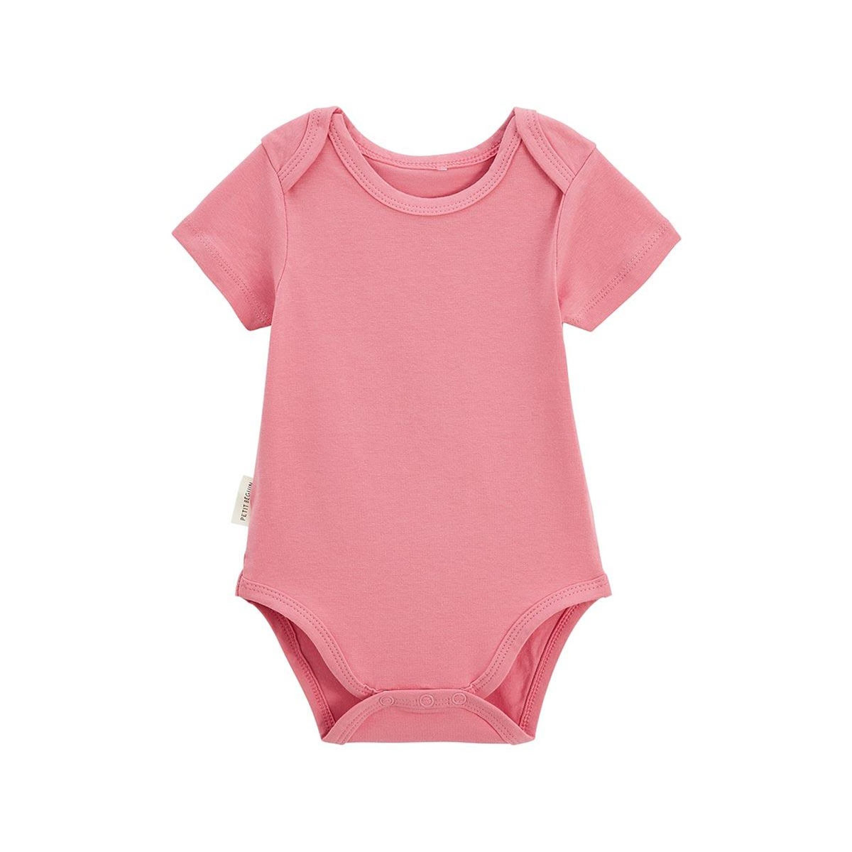 Petit Béguin Lot de 3 bodies bébé manches courtes Anaelle