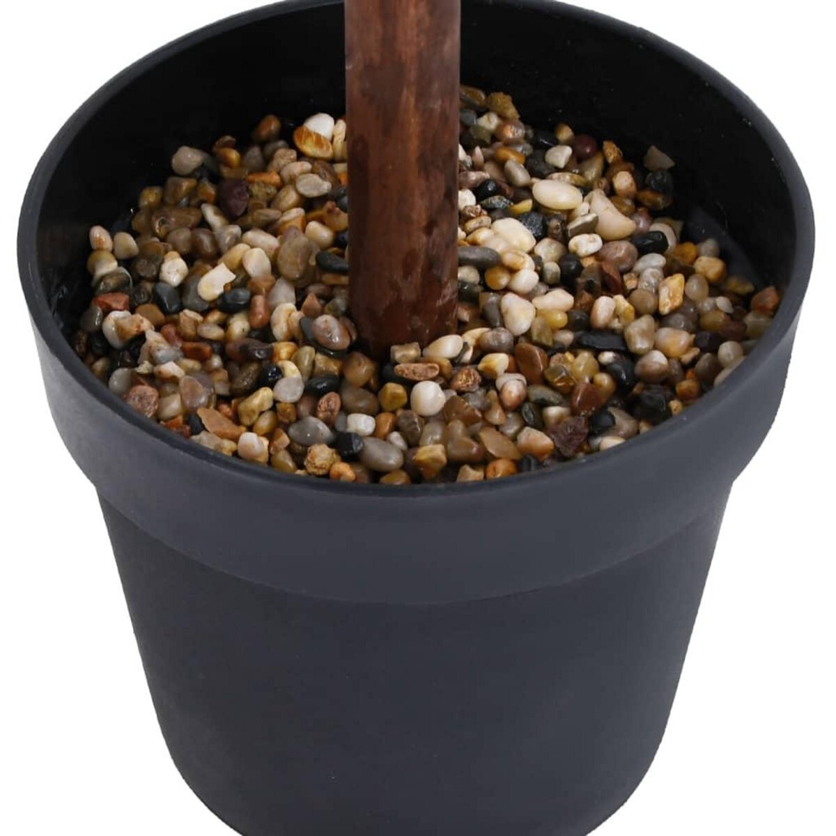VIDAXL Plante de buis artificiel avec pot Forme de boule Vert 50 cm