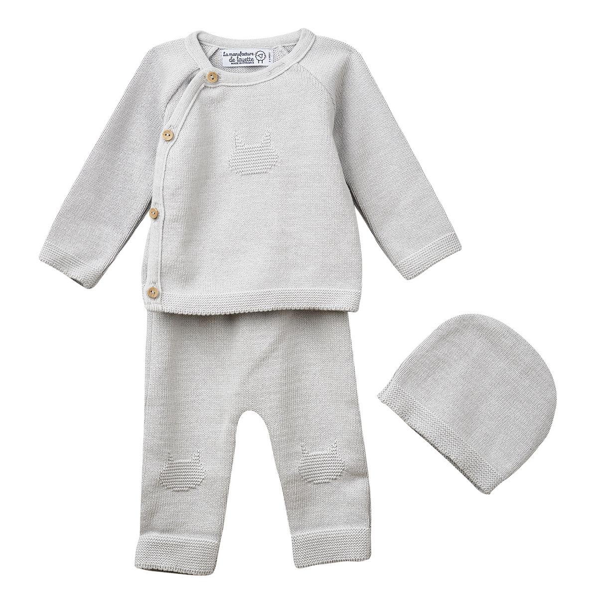 La Manufacture de Layette Pantalon de naissance en coton bébé garçon