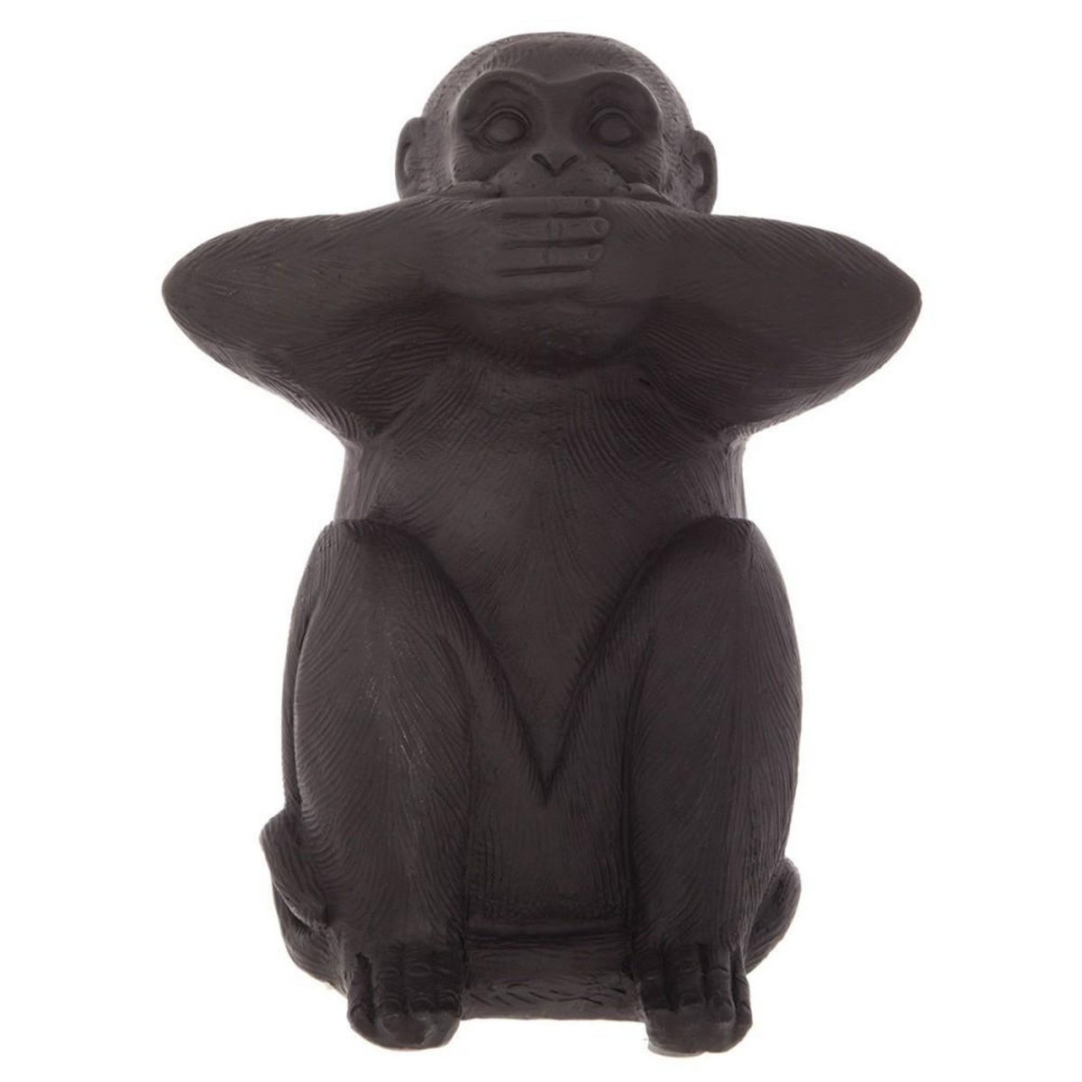 ATMOSPHERA Ensemble de 3 singes sagesse en résine 23 cm